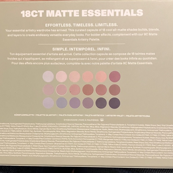 MORPHE 18CT MATTE ESSENTIALS Artistry Palette.  Lightly used. - Picture 8 of 8